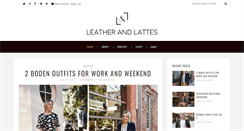 Desktop Screenshot of leatherandlattes.com
