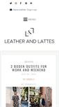 Mobile Screenshot of leatherandlattes.com